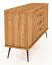 Kommode Rolleston 15 Kernbuche massiv geölt - Abmessungen: 87 x 144 x 46 cm (H x B x T)