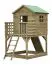 Kinderspielhaus S20A1, Dach: Grün - Abmessungen: 150 x 331 cm (B x T)