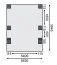Doppelcarport Classic 1 Variante C SET mit PVC-Dach & zwei Einfahrtsbogen, Grundfläche 13,6 m²