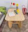 Sofatisch Kaffeetisch Couchtisch Kiefer Massivholz Farbe: Natur 60x110x75 cm Abbildung