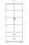 Kleiderschrank 195 cm hoch