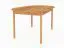Esstisch ausziehbar Wellsford 55 Wildeiche massiv geölt - Abmessungen: 160-200 x 90 cm (B x T)