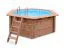 Holzpool Verano 01 - Set aus Kiefer KDI - Abmessung (cm): 307 x 355 x 116 (L x B x H), inkl. Pumpe & Sandfilter
