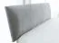 Einzelbett / Gästebett | Massivholz | Eichenholz geölt | weichen gepolsterten Kopfteil | 200 x 200 cm | Minimalistisch | Modern