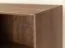 TV-Unterschrank mit zwei Holzschiebetüren Salleron 13, Eiche massiv geölt, Farbe: Tabacco, Maße: 52 x 200 x 50 cm, vier Fächer, für Wohnzimmer