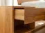 Nachtkommode | Massivholz | Eichenholz geölt | Push-to-open Funktion | 1 Schublade | 1 offenes Fach | 50 x 39 x 45 cm | Soft-Close Funktion