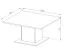 Esstisch Statura 1 | Weiß Hochglänzend | stabiler Säulentisch | extra 32 mm starke Tischplatte | 138 x 80 x 74 cm | UV-Lackierung | für 4–6 Personen