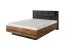 Schlafzimmer - Set B Jendouba | 3-teilig | Farbe: Kastanie / Anthrazit | Soft-Close-Funktion | Griffe & Beine: Metall | 1 Kommode | 2 Nachtkommoden