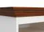 TV-Unterschrank Gyronde 09, Kiefer massiv Vollholz, Farbe: Weiß / Walnuss - 53 x 111 x 53 cm (H x B x T)