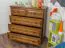 Sideboard mit 5 Schubladen, Farbe: Eiche, Breite: 100 cm - Küchenschrank, Anrichte, Sideboard Abbildung