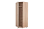 Kinderzimmer - Drehtürenschrank / Eckkleiderschrank Benjamin 20, Farbe: Buche / Creme - 236 x 86 x 86 cm (H x B x T)