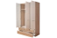Kleiderschrank beige hochglanz