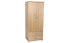 Kleiderschrank Holz natur