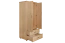 Kleiderschrank Holz natur