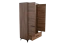 Schrank Altels 20, Farbe: Walnuss - Abmessungen: 185 x 91 x 51 cm (H x B x T)