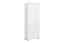 Drehtürenschrank / Kleiderschrank Sabadell 02, Farbe: Weiß / Weiß Hochglanz - 209 x 80 x 38 cm (H x B x T)