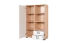 Kinderzimmer - Kommode Benjamin 26, Farbe: Buche / Weiß - 134 x 86 x 37 cm (H x B x T)
