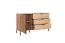Schlafzimmer Komplett - Set A Chebba, 4-teilig, Farbe: Eiche Artisan / Anthrazit