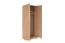 Garderobenschrank, Farbe: Eiche Sonoma - 201 x 80 x 53 cm (H x B x T)