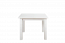 Tisch Kiefer massiv Vollholz weiß lackiert Junco 239C (eckig) - 100 x 100 cm (B x T)