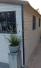 Gartenhaus aus Holz weiß Seitenansicht