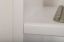Regal "Easy Möbel" S09, Buche Vollholz massiv Weiß lackiert - 168 x 64 x 20 cm (H x B x T)
